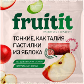 Пастилки Fruit it яблочные 70 г купить в интернет-магазине товаров для офиса и дома ТопГрад с доставкой