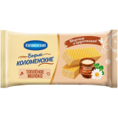 Вафли Коломенский топленое молоко 200 г купить в интернет-магазине товаров для офиса и дома ТопГрад с доставкой