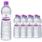 Вода минеральная Эльбрус негазированная 0.5 л купить в интернет-магазине товаров для офиса и дома ТопГрад с доставкой
