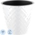 Горшок для цветов InGreen Manhattan 3.3 л с внутренней вставкой 2.7 л  белоснежный жасмин (17.3х19 см)