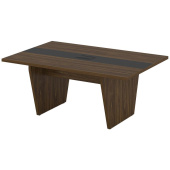 Стол для переговоров Corner COR.PRG-18 (орех лоренцо/графит,  1800х1200х750 мм)
