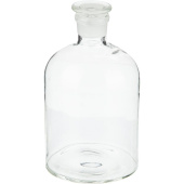 Склянка стеклянная с пробкой 1 л купить в интернет-магазине товаров для офиса и дома ТопГрад с доставкой