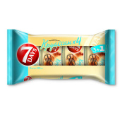 Круассан 7 days с кремом Вареная сгущенка 65 г (промоупаковка, 3+1 штука) купить в интернет-магазине товаров для офиса и дома ТопГрад с доставкой