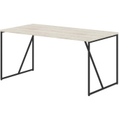 Стол руководителя письменный Loftis LST 1580 (сосна эдмонт/черный, 1560х800х750 мм)