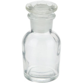 Склянка стеклянная с пробкой 30 мл купить в интернет-магазине товаров для офиса и дома ТопГрад с доставкой