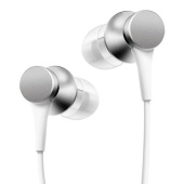 Наушники Xiaomi Mi In-Ear Headphones Basic серебристые