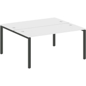 Рабочая станция Metal System Style БП.РАС-СП-2.4 (белая/антрацит, 1600x1475x750 мм)