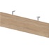 Панель лицевая Strike UVF160OWAL для стола (дуб светлый/алюминий,  1360х18х300 мм)