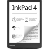 Электронная книга PocketBook InkPad 4 743G 7.8 дюйма серебристая (PB743G-U-WW)