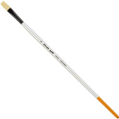 Кисть художественная Комус Арт плоская жесткая синтетика №10