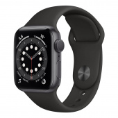 Смарт-часы Apple Watch Series 6 черные