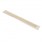 Палочки для суши бамбуковые длина 23 см 100 пар в индивидуальных упаковках