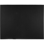 Коврик входной (придверный) ячеистый (ромб) грязезащитный 68x83 см серый