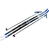 Лыжный комплект STC Step Brados Active A3 Blue 205 см синий (6173) купить в интернет-магазине товаров для офиса и дома ТопГрад с доставкой
