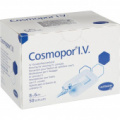Пластырь-повязка Cosmopor I.V. для фиксации катетеров 8х6 см с подушечкой (50 штук в упаковке)