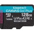 Карта памяти 128 ГБ micro SD Kingston Canvas Go! Plus UHS-I U3 V30  (SDCG4/128GB)