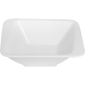 Салатник фарфоровый Sam&Squito Quadro 14х14х5 см 300 мл белый (6  штук в упаковке)