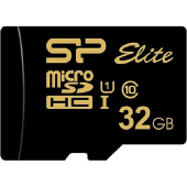 Карта памяти 32 ГБ Silicon Power Elite Gold Class 10 UHS-I U1 (SP032GbSTHBU1V1GSP)
