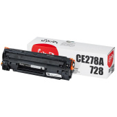 Картридж лазерный Sakura 78A/728 CE278A/3500B010 для HP/Canon черный совместимый