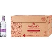Вода минеральная Sant Aniol газированная 0.33 л купить в интернет-магазине товаров для офиса и дома ТопГрад с доставкой