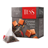 Чай черный Tess Caramel charm 20 пирамидок