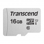 Карта памяти Transcend micro SDHC 16 Gb Class 10 (TS16GUSD300S-A)