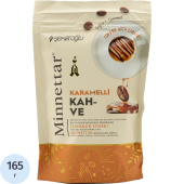 Кофе молотый Minnettar Caramel 165 г (пакет) купить в интернет-магазине товаров для офиса и дома ТопГрад с доставкой