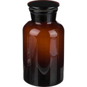 Склянка стеклянная с пробкой широкое горло 5 л купить в интернет-магазине товаров для офиса и дома ТопГрад с доставкой