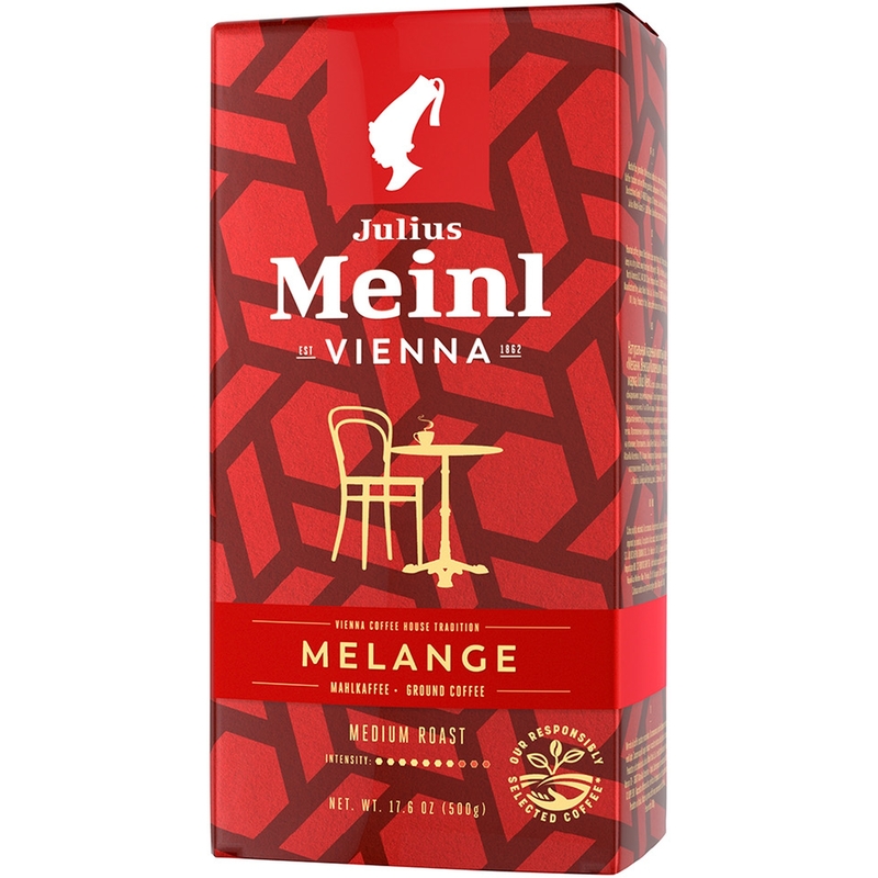 Кофе молотый Julius Meinl Vienna Melange 500 г (вакуумная упаковка)