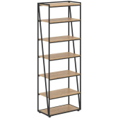 Стеллаж для документов Loftis LMHC 80 (дуб бофорд/черный, 800х430х2253 мм)