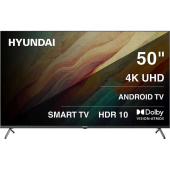 Телевизор 50" Hyundai H-LED50BU7009 черный