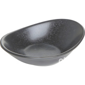 Соусник Porland Seasons фарфоровый 50 мл 11х7 см (808110 чёрный-12)