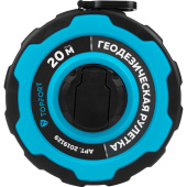 Рулетка геодезическая TOPFORT Master 20 м х 15 мм в прорезиненном корпусе (2019129)