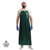 Фартук защитный Ларипол уплотненный 90x130 см полиуретановый зеленый  0.15  мм купить в интернет-магазине товаров для офиса и дома ТопГрад с доставкой