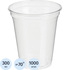 Стакан одноразовый пластиковый Стиролпласт 300/320 мл прозрачный (1000  штук в упаковке) купить в интернет-магазине товаров для офиса и дома ТопГрад с доставкой