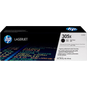 Картридж лазерный HP 305X CE410X черный оригинальный повышенной емкости
