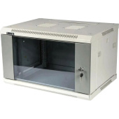 Шкаф телекоммуникационный настенный TWT Pro 2U TWT-CBWPG-4U-6x4-GY (600x279x450 мм)
