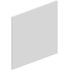 Дверь Norman торцевая для опорной тумбы (белый, 596х583 мм)
