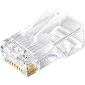 Коннектор ExeGate RJ-45 категории 5e (EX158091RUS) 100 штук в упаковке