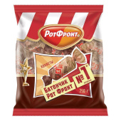 Конфеты шоколадные Рот Фронт Батончики с шоколадно-сливочным вкусом 250 г