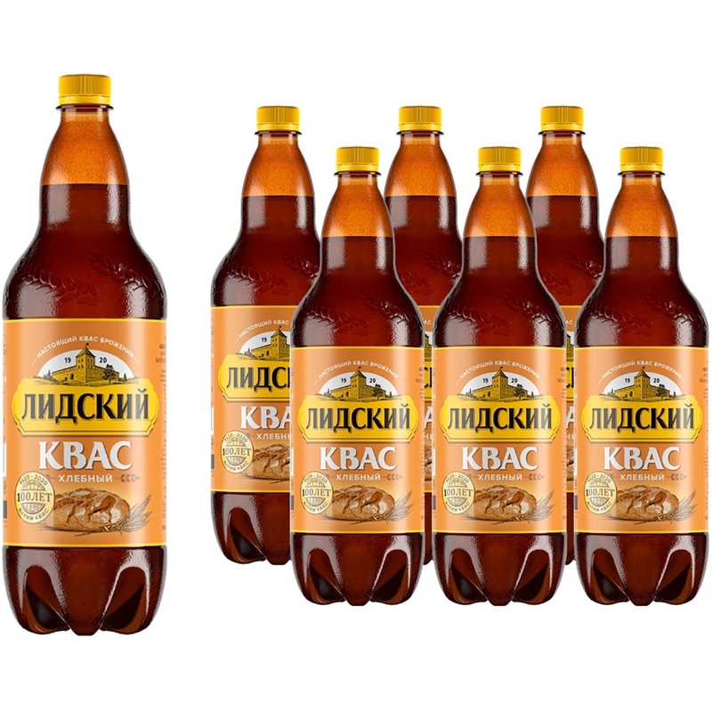 Квас Лидский хлебный 1.5 л