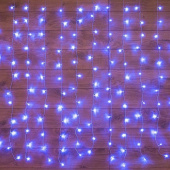 Гирлянда светодиодная Neon-Night Занавес бахрома холодный белый свет 96 светодиодов (1.5x1 м)