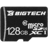 Карта памяти 128 ГБ micro SD BigTech UMSDC-003 UHS-I U3 V30