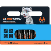 Батарейка AA пальчиковая BigTech Professional (18 штук в упаковке)