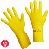 Перчатки латексные Vileda Professional Многоцелевые желтые (размер 6.5-7, XS-S, 100758)