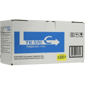 Картридж лазерный Kyocera TK-570C 1T02HGCEU0 голубой оригинальный