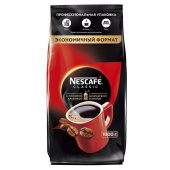 Кофе растворимый Nescafe Classic 1 кг (пакет) купить в интернет-магазине товаров для офиса и дома ТопГрад с доставкой