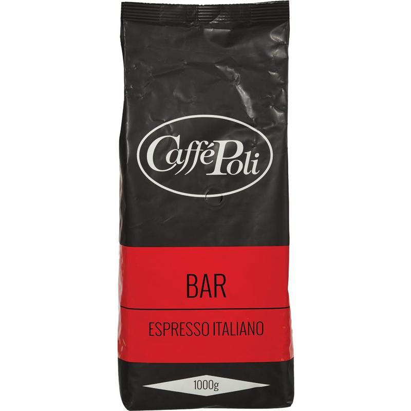Кофе в зернах Caffe Poli Bar 1 кг (пакет)
