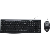 Комплект проводной клавиатура и мышь Logitech MK200 (3223972)