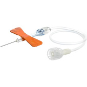 Игла-бабочка Vacuette Safety 450090V1 G25 (0.5 x 19 мм) оранжевая (90  штук в упаковке)